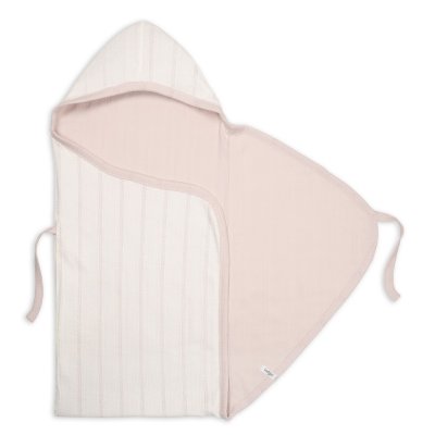 Lodger Wrapper Newborn Pointelle - Powder - obrázek