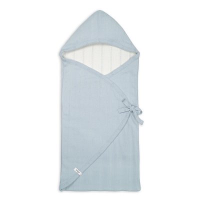 Lodger Wrapper Newborn Pointelle - Air