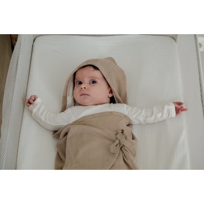 Lodger Wrapper Newborn Pointelle - Shell - obrázek