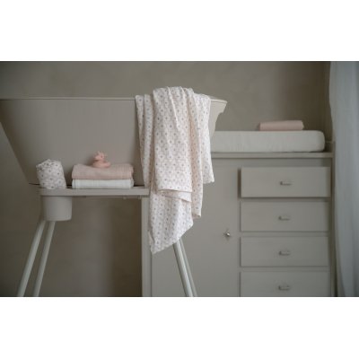 Lodger Swaddler Solid Matcha 2balení 110 x 110 cm - Powder - obrázek