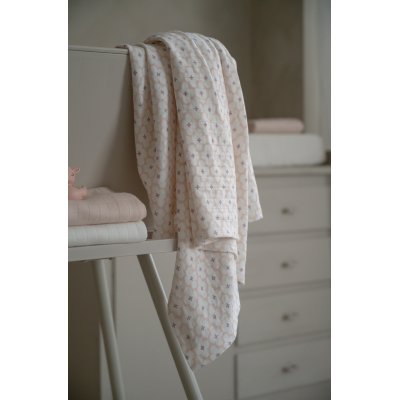 Lodger Swaddler Solid Matcha 2balení 110 x 110 cm - Powder - obrázek