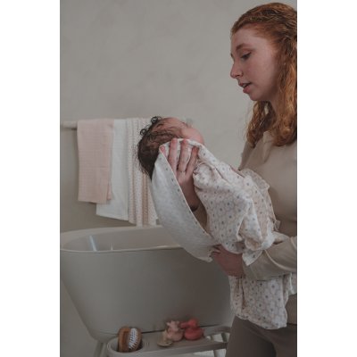 Lodger Swaddler Solid Matcha 2balení 110 x 110 cm - Powder - obrázek