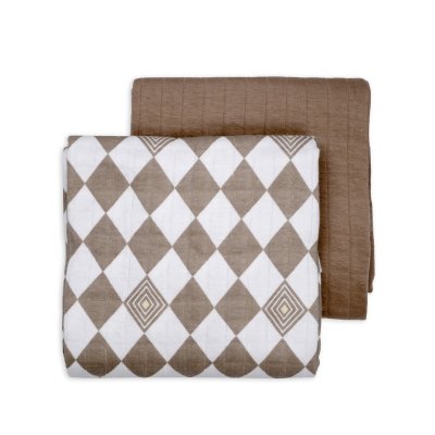 Lodger Swaddler Solid Matcha 2balení 110 x 110 cm - Buffalo - obrázek