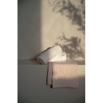 Lodger Swaddler Solid Matcha 3balení 70 x 70 cm - Powder - obrázek