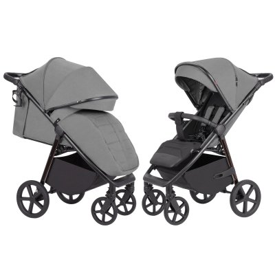 Carrello Bravo Plus Sportovní kočárek - Forest Grey - obrázek
