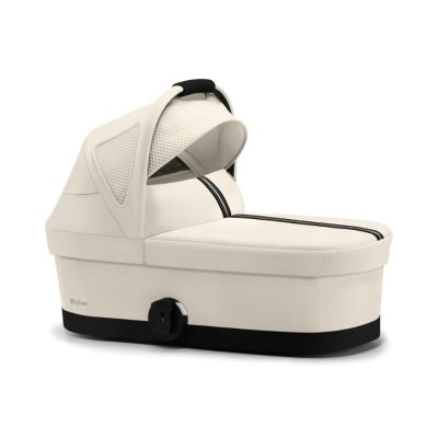 Cybex Avi Spin Kočárek od narození + Autosedačka + Základna - Seashell Beige/Beige - obrázek
