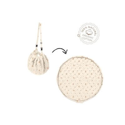 Play & Go Noomad Soft Podložka na hraní Organic - Zajíček - obrázek