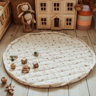 Play & Go Noomad Soft Podložka na hraní Organic - Zajíček