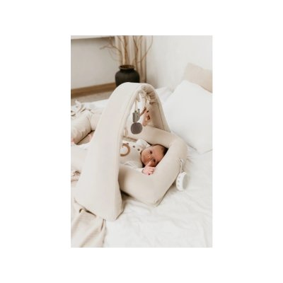 Sleepee Nastavitelná hrazdička pro miminko s hračkami - Grey - obrázek