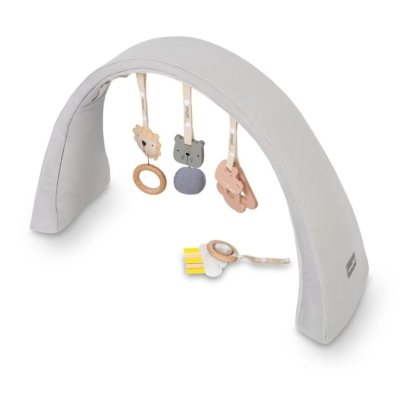 Sleepee Nastavitelná hrazdička pro miminko s hračkami - Grey