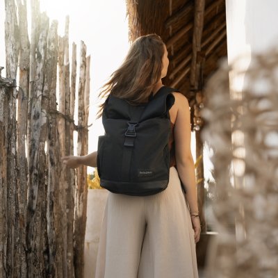 Petite&Mars Přebalovací batoh na kočárek Jackob - Absolute Black