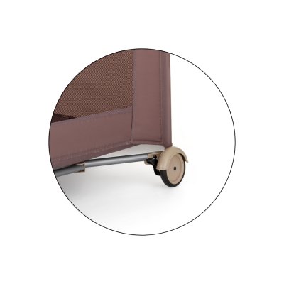 Petite&Mars Cestovní postýlka Nyja - Elegant Dreamlines Mocha - obrázek