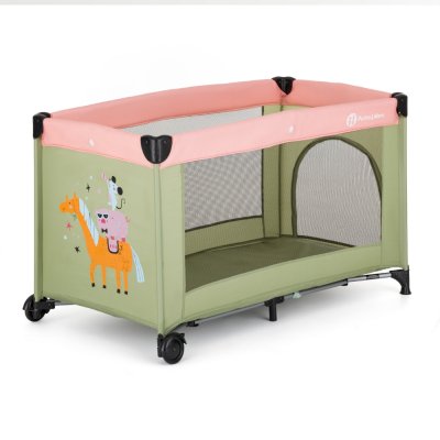 Petite&Mars Cestovní postýlka Koot - Friends Boho Party - obrázek