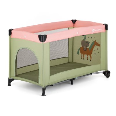 Petite&Mars Cestovní postýlka Koot - Friends Boho Party - obrázek