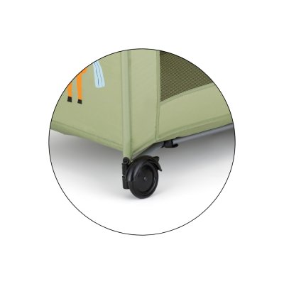 Petite&Mars Cestovní postýlka Koot - Friends Boho Party - obrázek