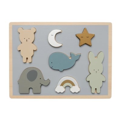 JaBaDaBaDo Puzzle vkládačka - Medvídek - obrázek