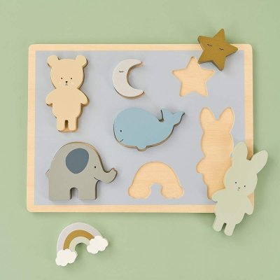 JaBaDaBaDo Puzzle vkládačka - Medvídek