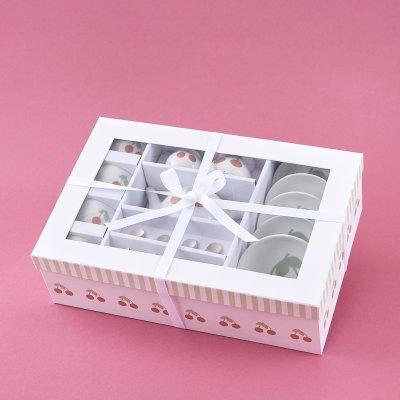 JaBaDaBaDo Porcelánový čajový set - Třešeň - obrázek