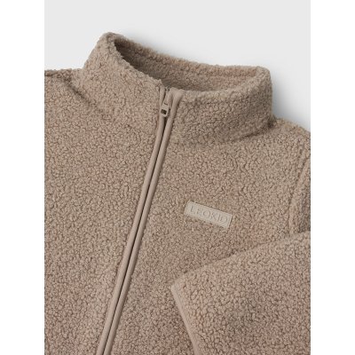 Leokid Fleecová bunda Theo - Almond Milk vel. 92 - obrázek