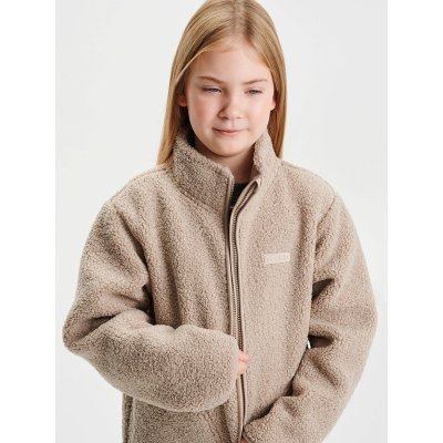 Leokid Fleecová bunda Theo - Almond Milk vel. 104 - obrázek