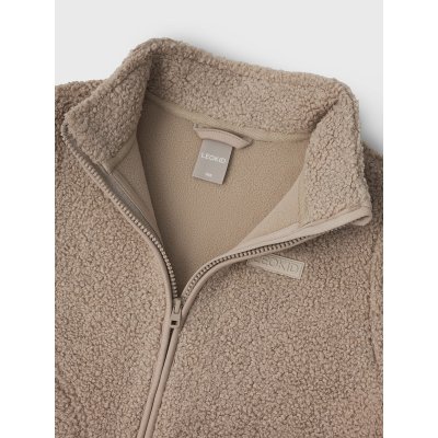 Leokid Fleecová bunda Theo - Almond Milk vel. 104 - obrázek