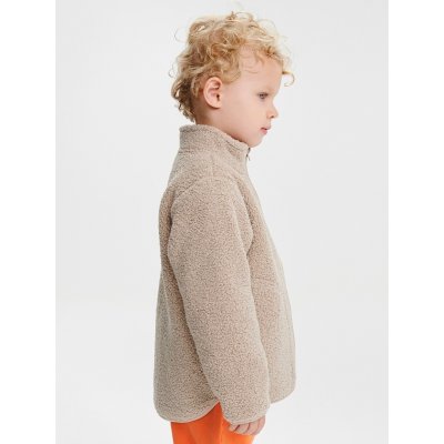 Leokid Fleecová bunda Theo - Almond Milk vel. 110 - obrázek