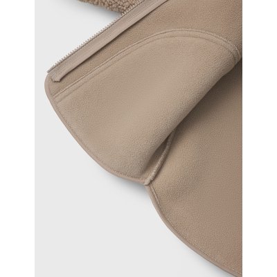 Leokid Fleecová bunda Theo - Almond Milk vel. 116 - obrázek