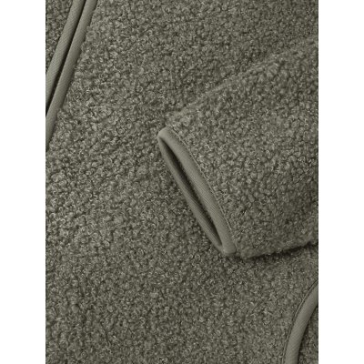 Leokid Fleecová bunda Theo - Vetiver Green vel. 86 - obrázek