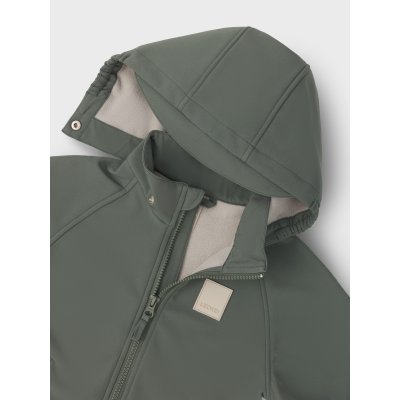 Leokid Softshellová bunda Lake - Agave Green, vel. 86 - obrázek