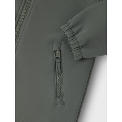 Leokid Softshellová bunda Lake - Agave Green, vel. 86 - obrázek