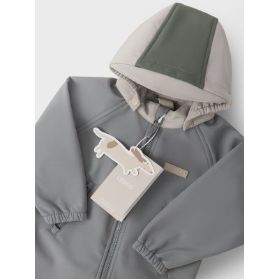 Leokid Softshellová kombinéza Lilo - Limestone, vel. 104 - obrázek