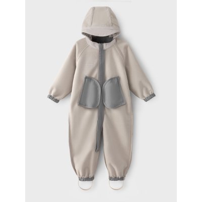Leokid Softshellová kombinéza Lilo - Limestone, vel. 104 - obrázek