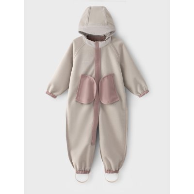 Leokid Softshellová kombinéza Lilo - Ash Rose, vel. 80 - obrázek