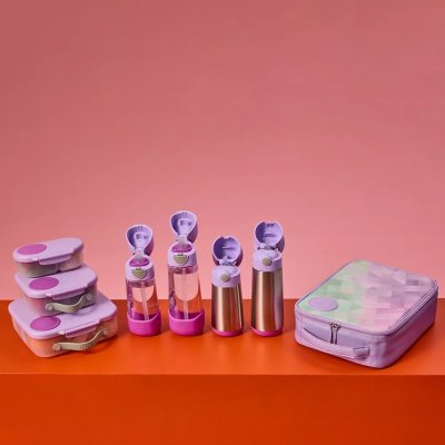 b.box Svačinový box velký - Sugar Plum - obrázek