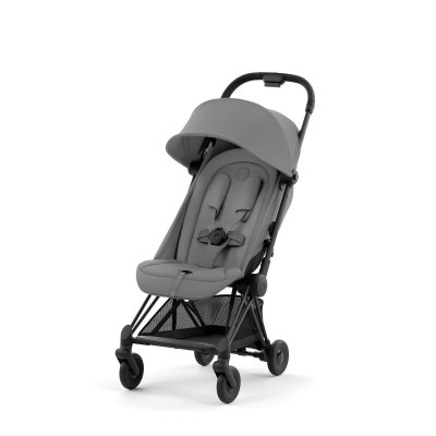 Cybex Platinum Coya + Bezpečnostní madlo 2025 - Matt Black/Mirage Grey - obrázek