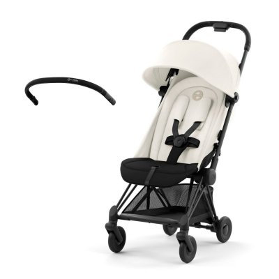 Cybex Platinum Coya + Bezpečnostní madlo 2025 - Matt Black/Off White