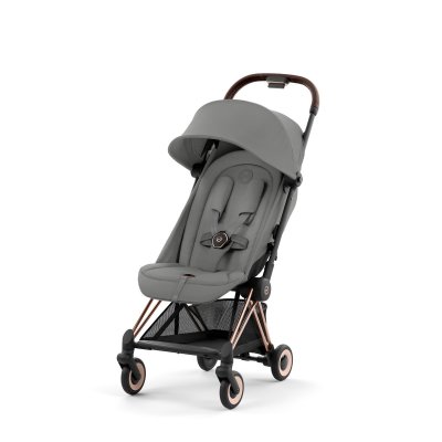 Cybex Platinum Coya + Bezpečnostní madlo 2025 - Rosegold/Mirage Grey - obrázek