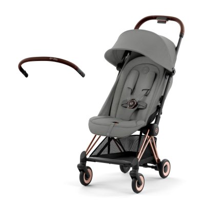Cybex Platinum Coya + Bezpečnostní madlo 2025 - Rosegold/Mirage Grey