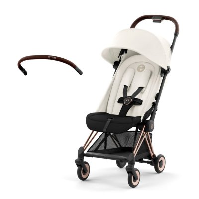 Cybex Platinum Coya + Bezpečnostní madlo 2025 - Rosegold/Off White