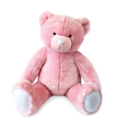 DouDou et Compagnie Medvěd XXL 120cm - Růžový