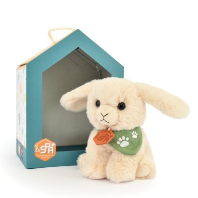 DouDou et Compagnie Plyšový zajíček 16cm - Béžový