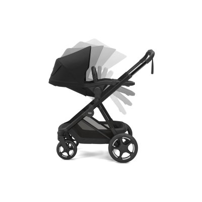 Thule Charm 2v1 Kompletní kočárek - Black/Black - obrázek