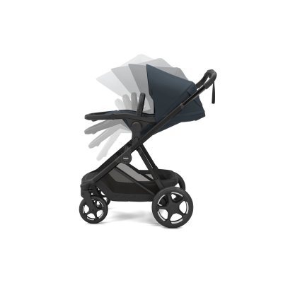 Thule Charm 2v1 Kompletní kočárek - Darkest Blue/Black - obrázek