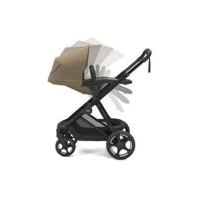 Thule Charm 2v1 Kompletní kočárek - Faded Khaki/Black - obrázek