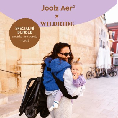 Joolz Aer2 Golfky Wildride + Nosítko - Dark Navy Blue - obrázek