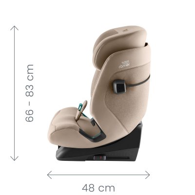 Britax Römer Safefix Autosedačka - Carbon Black - obrázek