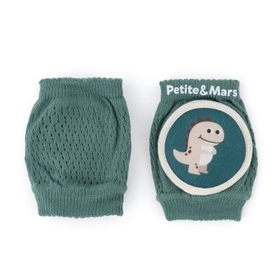 Petite&Mars Follow Elastické chrániče kolen na lezení - Misty Green - obrázek
