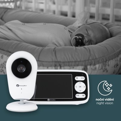 Petite&Mars Nano 4.0 Dětská digitální chůvička - obrázek