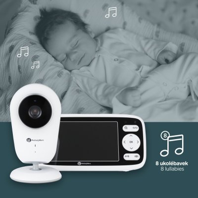 Petite&Mars Nano 4.0 Dětská digitální chůvička - obrázek