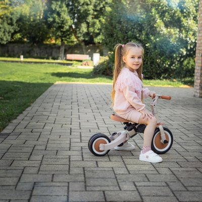 Petite&Mars Turbo Multifunkční tříkolka 5v1 - Desert Sand - obrázek
